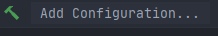 Изображение кнопки Add Configuration